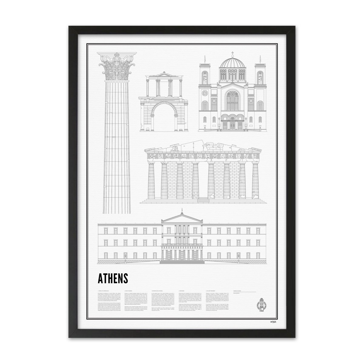 Affiches de Iconics of Athens | WIJCK.